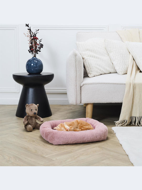 HowHomely Hundebett Selbstheizendes Rechteck Kopfkissen Rosa 46cm