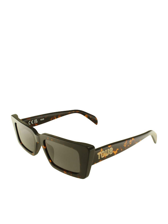 Tous Women Sunglasses With Brown Frame And Black Lens TOD50 0745