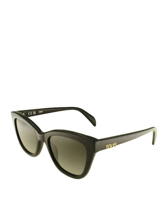 Tous Unisex Sunglasses With Black Horn-Rimmed Frame TOD45 700Y