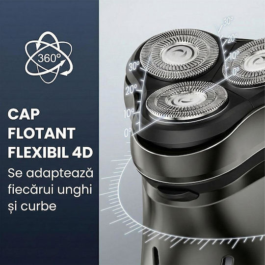 AOC PHT101BK Ротационна Самобръсначка За Лице / Тяло Акумулаторна