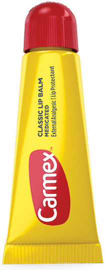 Carmex Classic Медицински Балсам За Устни За Сухи Устни Защитa От Студ 10 Г