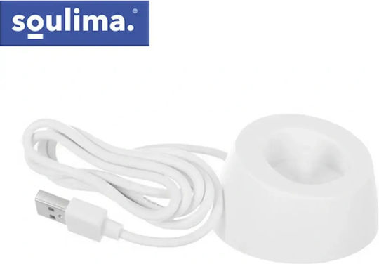 Soulima Ηλεκτρική Οδοντόβουρτσα με Θήκη Ταξιδίου 26850 Λευκή