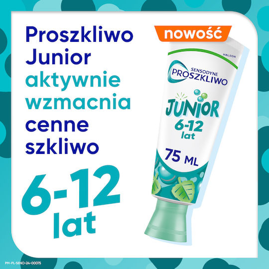 Sensodyne SENSODYNE Proszkliwo Junior Toothpaste Παιδική Οδοντόκρεμα για 6+ Χρονών 75ml