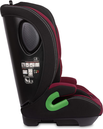 Caretero Vivo Baby Car Seat i-Size with Isofix Burgundy