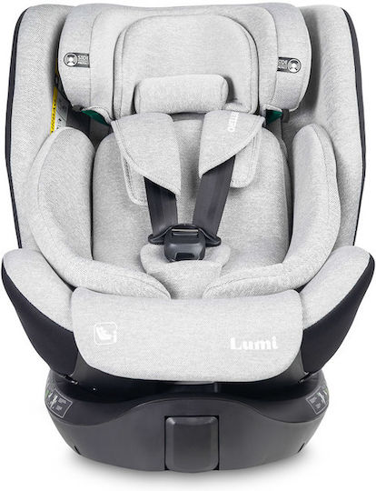 Caretero Lumi Baby Car Seat i-Size with Isofix Gray