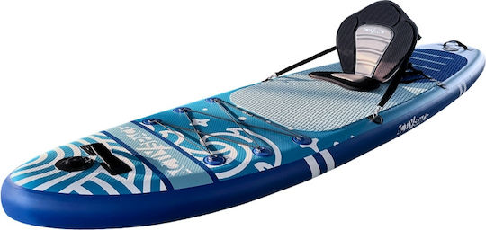 Activ Space Φουσκωτή Σανίδα SUP με Μήκος 3.2m Μπλε