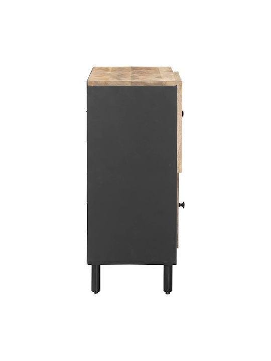 Wooden Sideboard Brown 80x33.5x75cm