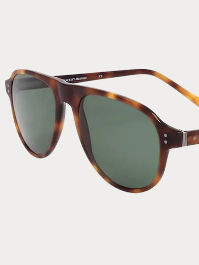 Hackett Maßgeschneiderter Männlicher Acetat Brillengestell Braun Schildpatt HEB203-138