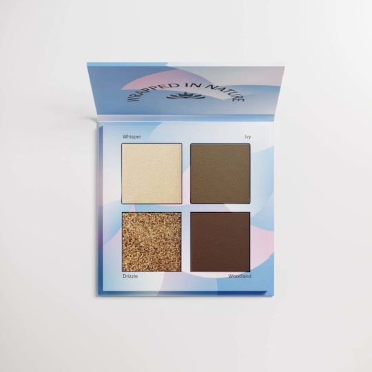 Garden Eyeshadow Palette With Matte Eye Shadows In Pressed Powder Form 703 Forest Crush 3.6gr