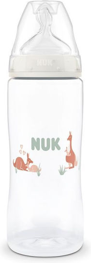 Nuk Πλαστικό Μπιμπερό First Choice Κατά των Κολικών με Θηλή Σιλικόνης για 6+ μηνών Λευκό 360ml