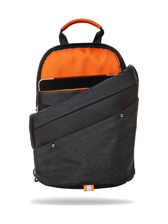 Herrentasche Schulter / Crossbody Schwarz