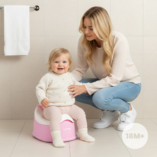 Sun Baby Clasic Toalete Pentru Copii Roz Până La 15kg