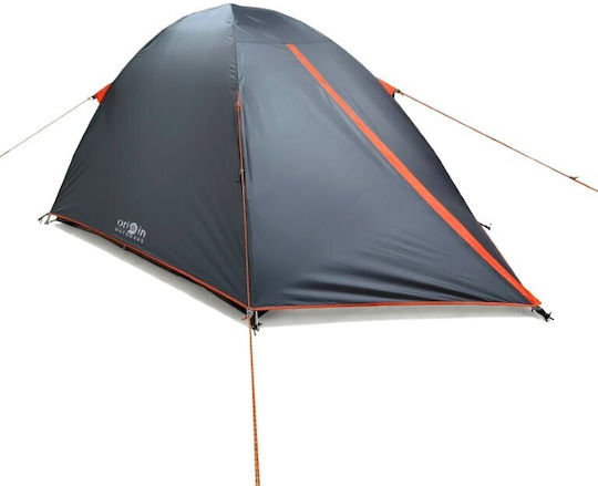 Origin Outdoors Comodo 2 Σκηνή Camping Igloo Μαύρη με Διπλό Πανί 4 Εποχών για 2 Άτομα 290x150εκ.