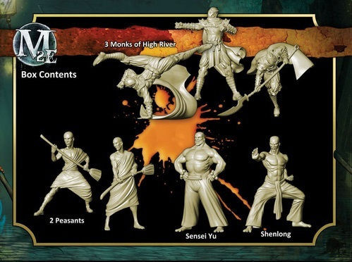 Malifaux Ten Thunders Tempel Dawn Shen Long Truppe