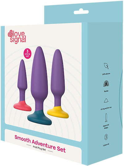 Dream Toys Plug Anal Neted 3 Bucăți