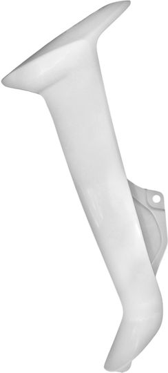Externă Aparatoare Stângă Motocicletă pentru Yamaha Crypton R 105 / F1ZR Alb 1buc