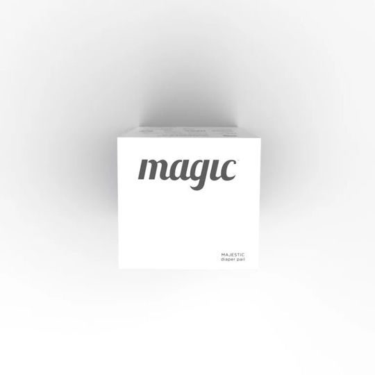 Magic We Too Baby Diaper Disposal Bin Lichen