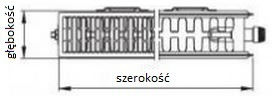 Kermi Therm X2 Profil-v Heizkörper Aluminium Zweirohr