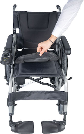 Mobiak Elektrischer Rollstuhl 22" Klappbar mit Klappbarem Rücken 68cm 0803408