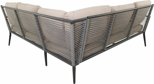 Set Cameră De Zi Pentru Exterior Spain 2 Piese Lesli Living