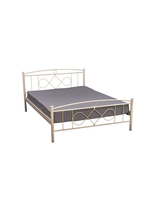 Bilia Sofa Bed Bed Half-Double Metal Recliner Suitable for Mattress 110x190cm