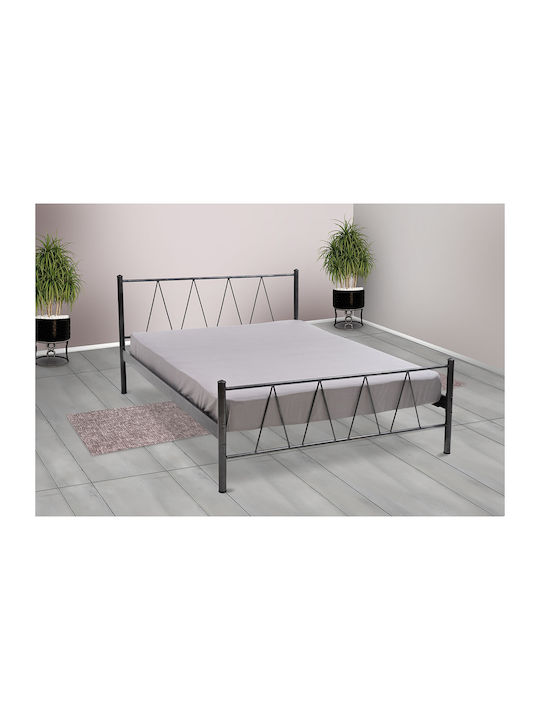 Ίος Metallbett Mit Kupfer Für Matratze 110x190cm