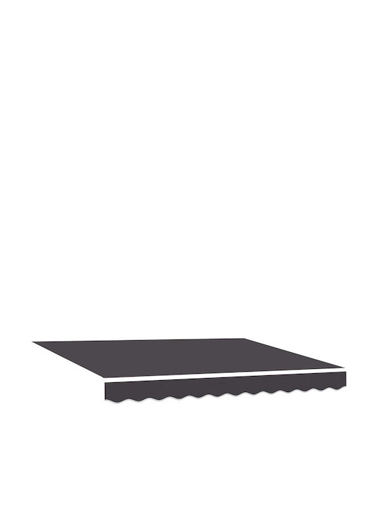 vidaXL Terrasse Zelt mit LEDs Grau 3.5x2m