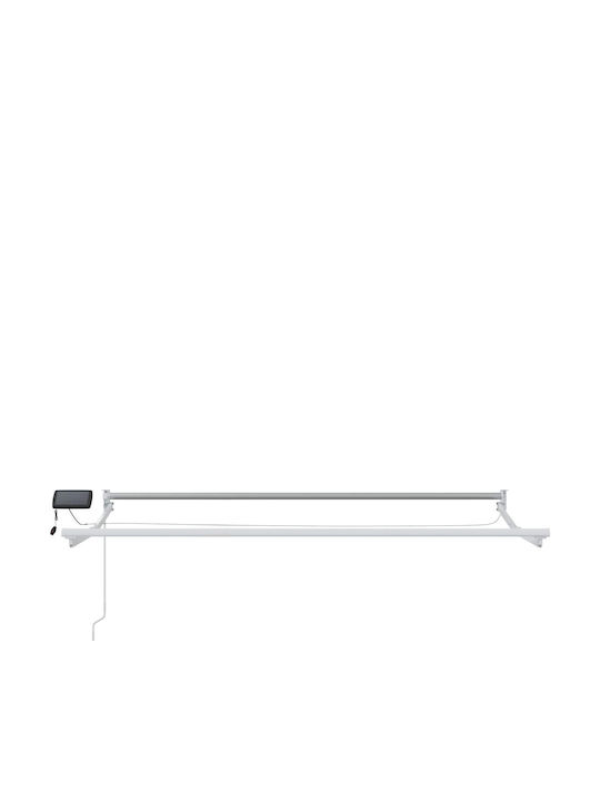 vidaXL Cort Terasă Galben Cu LED 3x2.5m