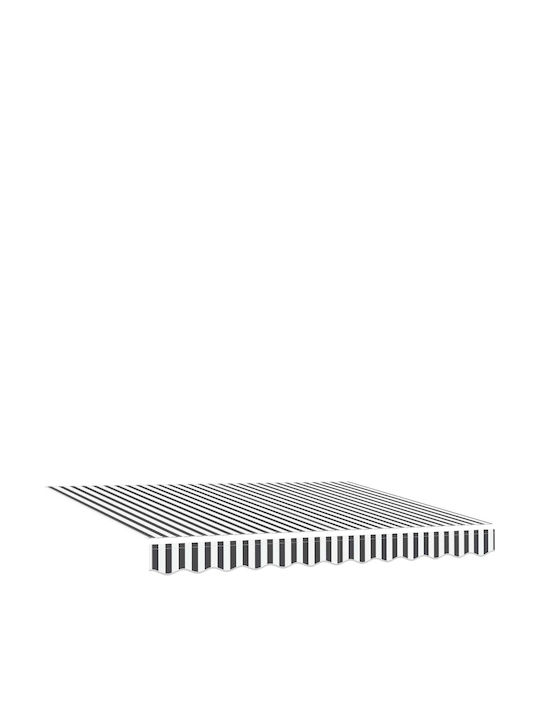 vidaXL Τέντα Βεράντας Γκρι 3.5x2m