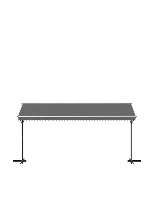 vidaXL Gray Terrace Tent 5x3m