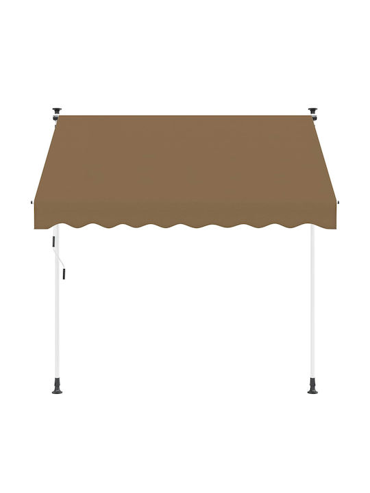 vidaXL Beige Terrace Tent