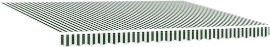 vidaXL Green Awning Frame with PU Coating 3x4m