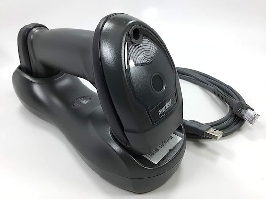 Zebra LI4278 Scanner Χειρός Ασύρματο Black με Δυνατότητα Ανάγνωσης 1D Barcodes