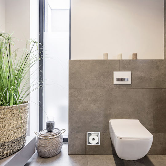 Balneo Haltevorrichtung für Toilettenpapier Inox PB-IN3