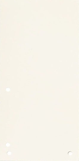Cardboard Covers Donau 1/3 A4 White