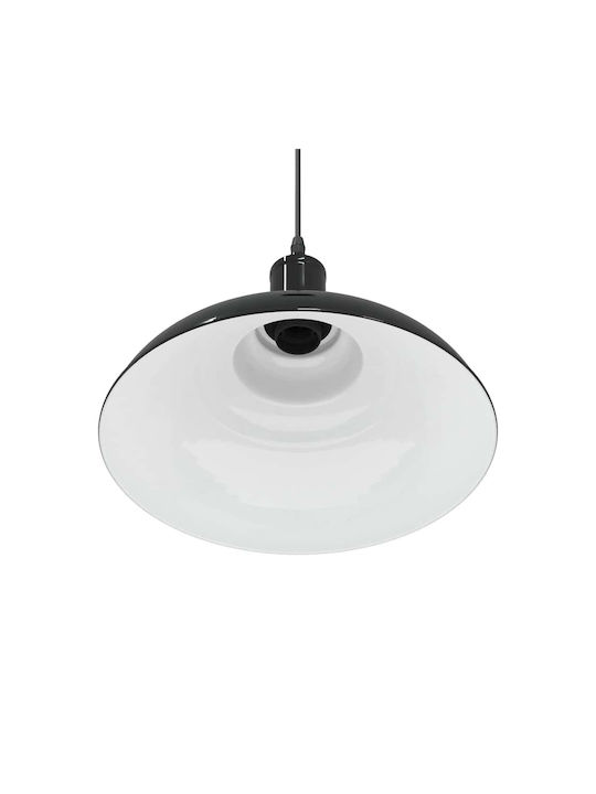vidaXL Black Ceiling Light with E27 Socket
