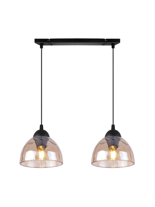 Light Home Lustră Galben Miere cu Dulie E27