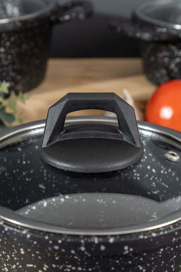 SteweHome Gusseisen Töpfe Set 6 Teile