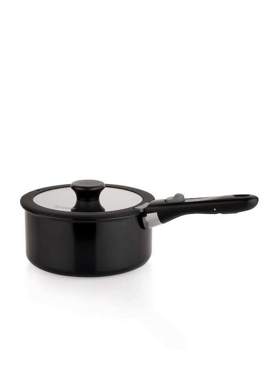 SteweHome Pots Set From Aluminum With Ceramic Coating 7pcs