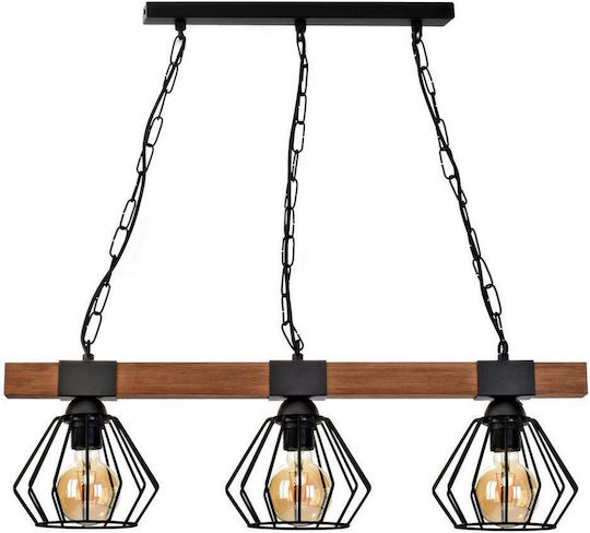 Eko Light Hängelampe Schwarz