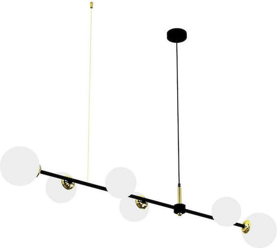 Eko Light Pop Hängelampe Schwarz 108cm
