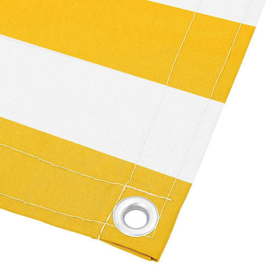 vidaXL Schatten-Teiler Gelbe mit PU-Beschichtung 1,2x8m