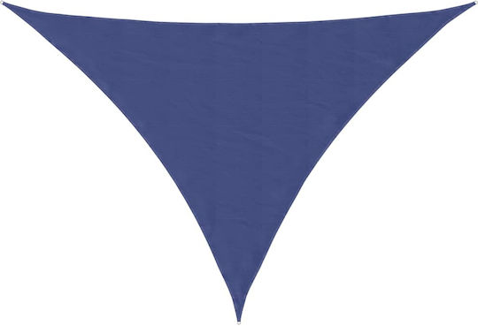 vidaXL Triangular Shade Divider Blue 5x7x5m vidaXL Triangular Shade Divider Blue 5x7x5m