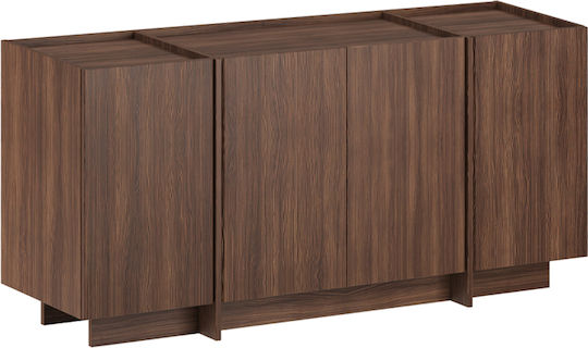 Μπουφές Dorma Ξύλινος Καρυδί 180x45x80.2cm