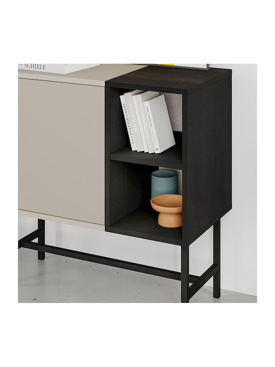 Sideboard Mona from Wood & Metal Sandstone 81x40x80cm