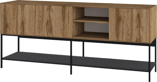 Sideboard Amira aus Holz & Metall GP037-0318 Braun 180x40x80cm