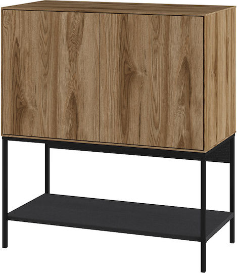 Sideboard Amira from Wood & Metal Walnut 80x40x90cm