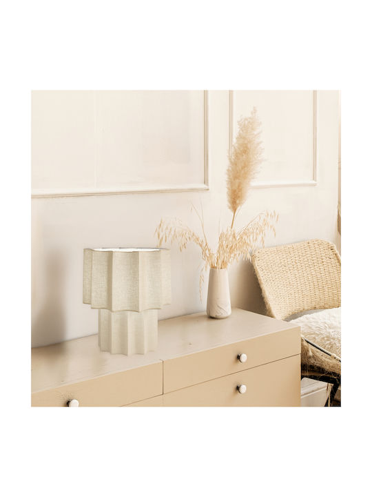 Viokef Off Table Lamp with White Shade and Base