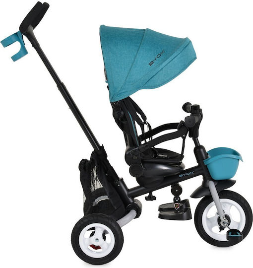 Byox Flexy Lux Klappbares & Wandelbares Kinderdreirad für 18 Monate Dunkelblau