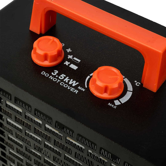 Kraft & Dele Индустриален Електрически Нагревател С Вентилатор 3.5kW